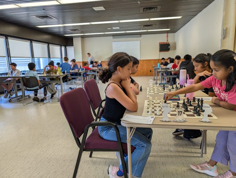 Girls competing at the Victory Etobicoke Youth Open